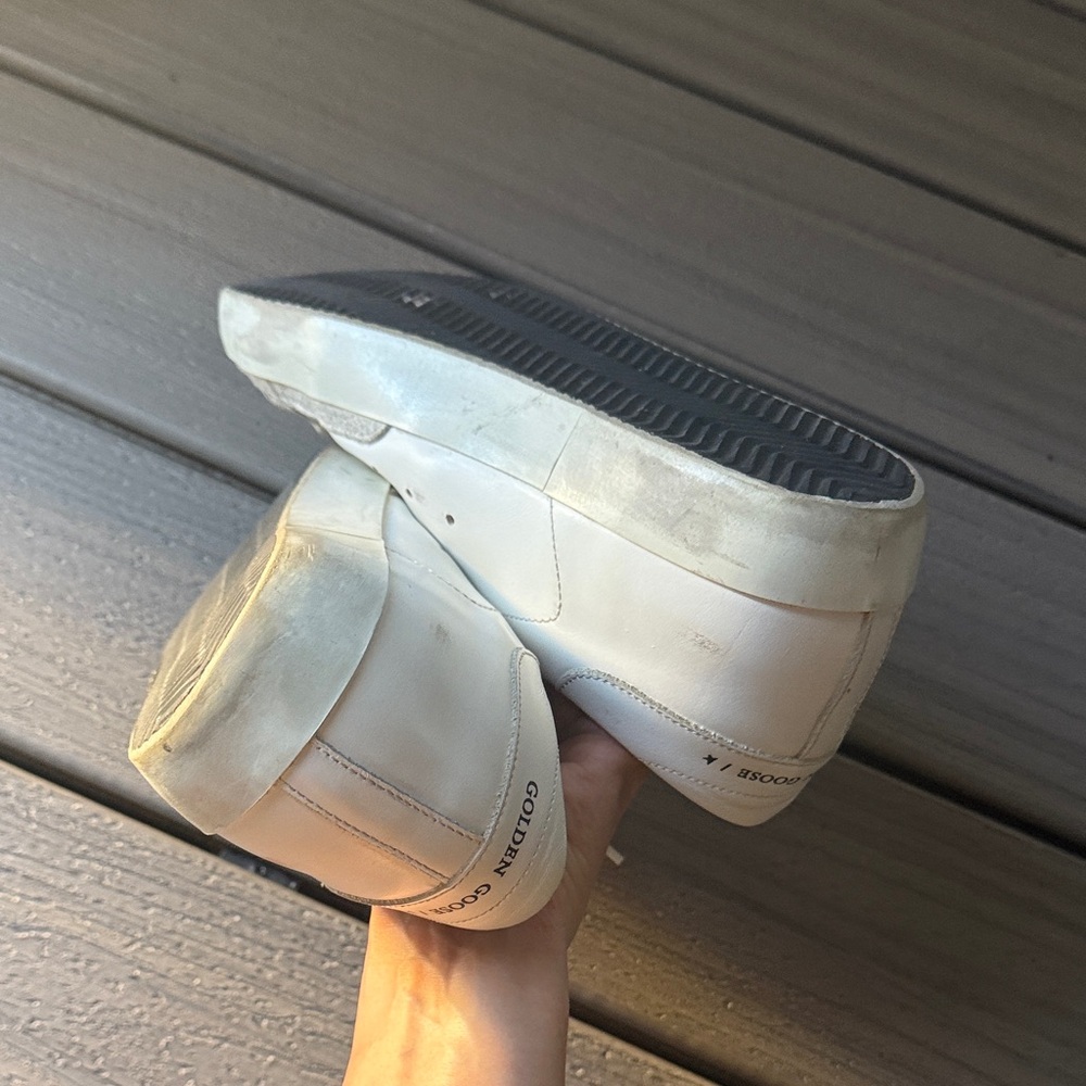 Golden Goose Women’s Super-Star with Swarovski crystals White Sneakers Size 42 - Picture 11 of 16